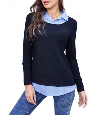 Blusa de manga larga con...