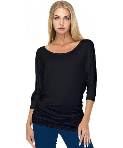 playera Dolman drapeada con...